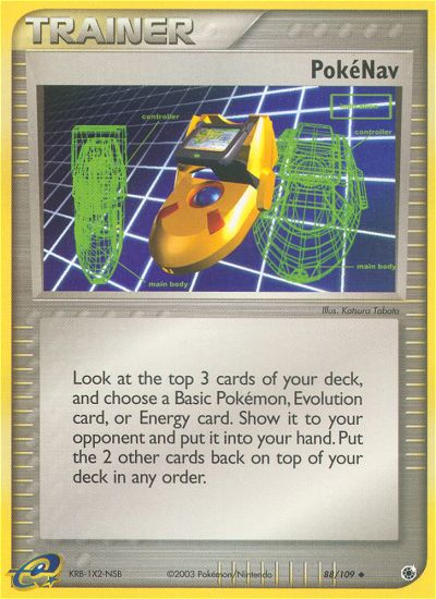 EX Ruby&Sapphire Pokenav #88/109